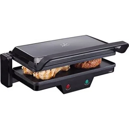 Jata Grill de Asar Doble GR266 1000W 3 en 1 con Placas Mixtas